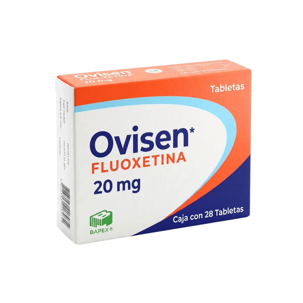 Ovisen Fluoxetina 20 mg – 28 Tabletas
